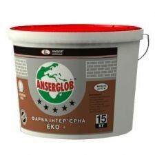 Краска интерьерная акриловая ANSERGLOB ЭКО+ (7,5 кг)