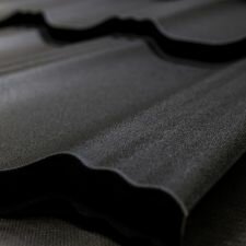 Узнать характеристики: Модульная металлочерепица EGERIA (SSAB-Швеция) Poliester Mat 33 крупнозернистый чёрный 0,784 кв.м  Модульная металлочерепица EGERIA (SSAB-Швеция) Poliester Mat 33 крупнозернистый чёрный 0,784 кв.м