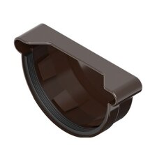 Водосточная система INES 120/80 Заглушка желоба универсальная