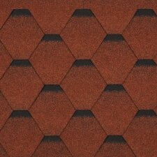 Битумная черепица Owens Corning OAK EURO ® AR Terra Cotta Blend