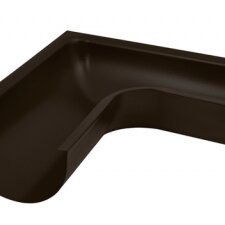 Водосточная система GAMRAT Ø125/90 Угол желоба 100-175 гр. (под заказ) 