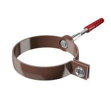 Водосточная система GAMRAT Ø125/110 Хомут трубы Металлический, L= 220 мм