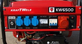 Узнать характеристики: Бензиновый генератор KRAFTWELE KW6500 6,5 KVA 3F EL Бензиновый генератор KRAFTWELE KW6500 6,5 KVA 3F EL