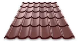 Металлочерепица Ruukki Monterrey Standart (Polyester) 0,5 мм