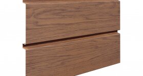 Виниловый сайдинг VOX Панель стеновая плоская Золотой дуб MAX-3(0,96 м2)